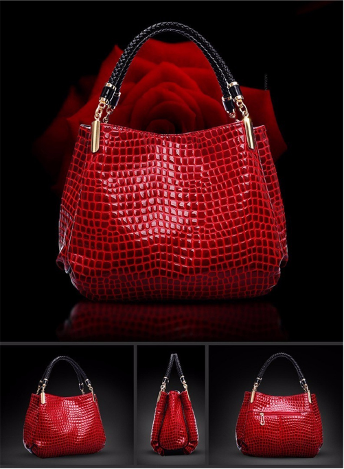 Bolsa Feminina em Couro Scarlet