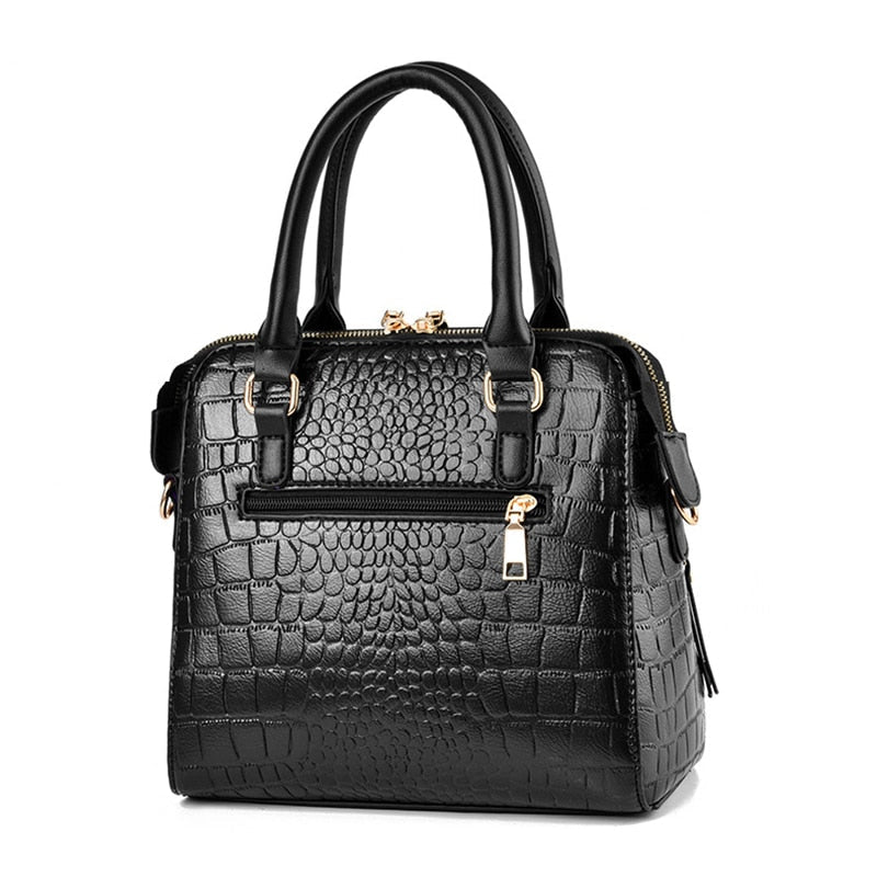 Bolsa Feminina Luxuosa Croco Compact™